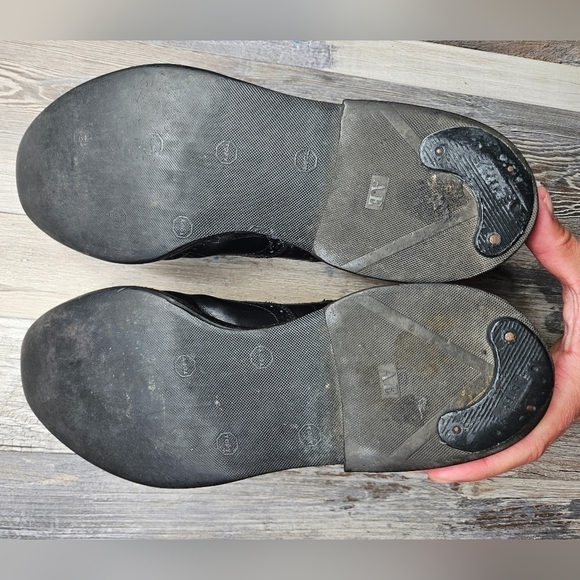 Allen Edmonds Chester shoes Black Oxford wingtips Black Men's 7.5 - Picture 12 of 12